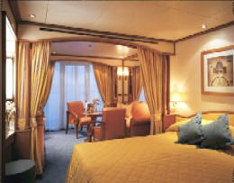 Luxury Cruise SINGLE-SOLO Silversea Veranda Suite